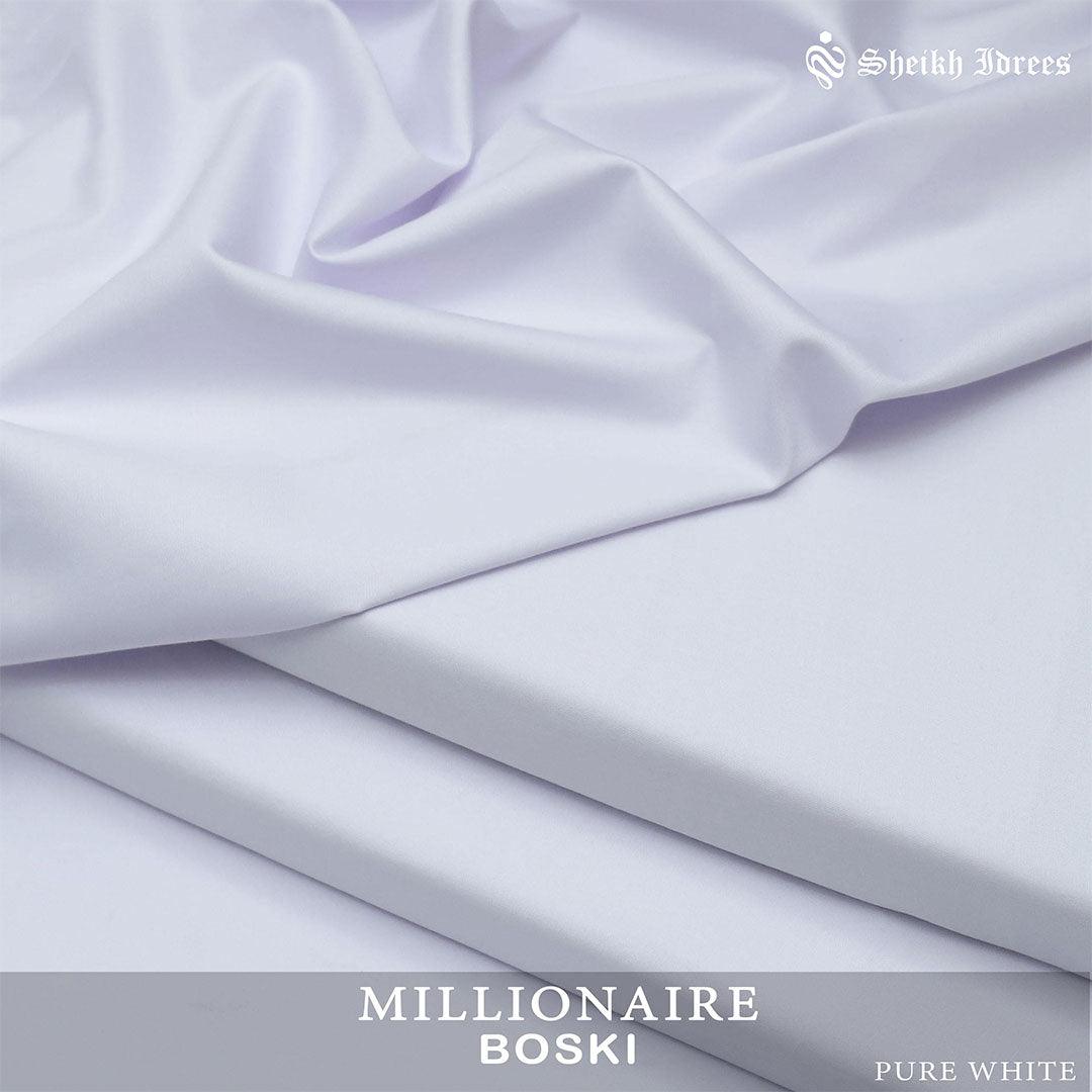 Millionaire Boski Pure White Suit