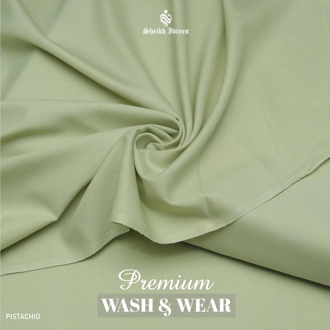 Premium Wash & Wear Pistachio Suit