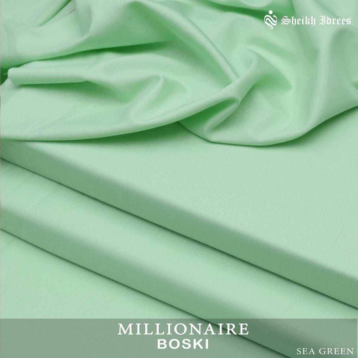 Millionaire Boski Sea Green Suit