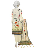 Embroidered Lawn Suit 3 Piece