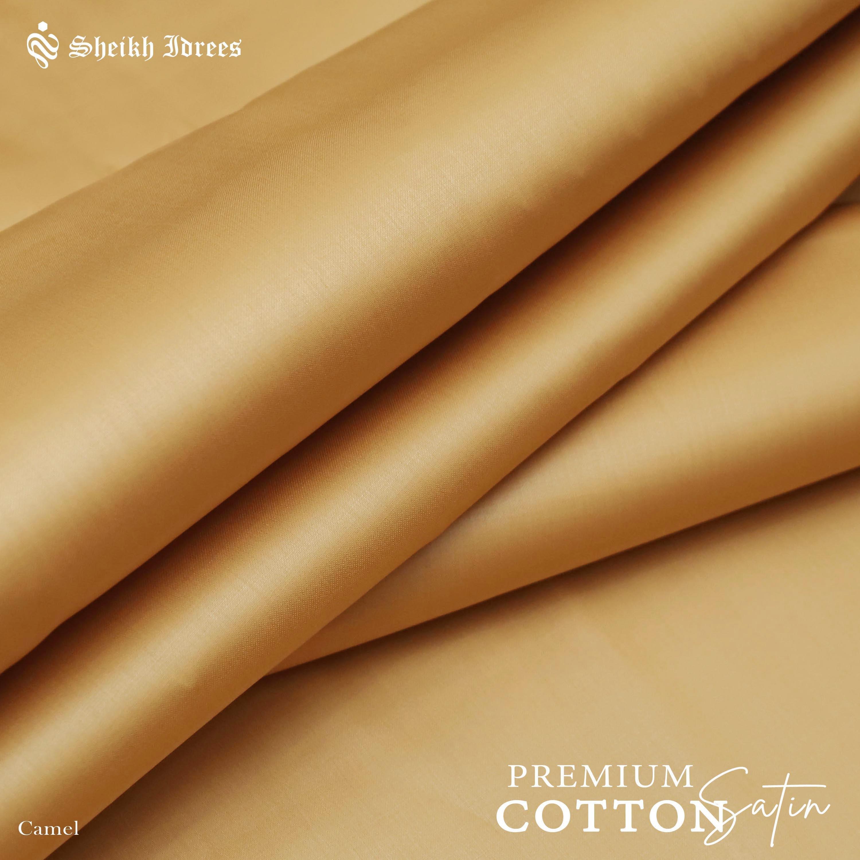 Premium Cotton Satin Suit