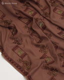 Swiss Ari Embellished Peanut Shawl